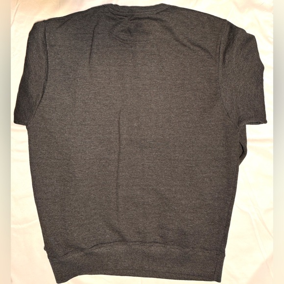 (M) CHAMPION DARK GRAY LONG SLEEVED SWEATSHIRT - Picture 3 of 9